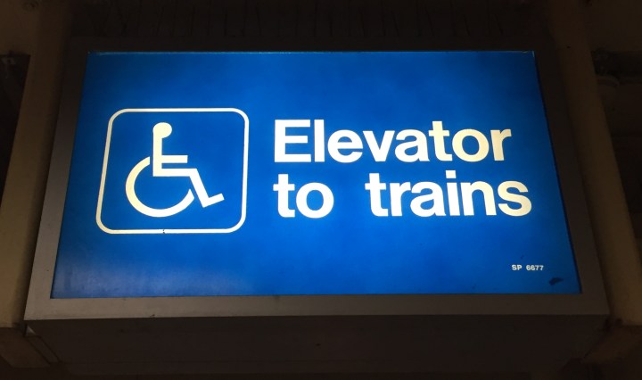 Accessible Subway Station Elevator