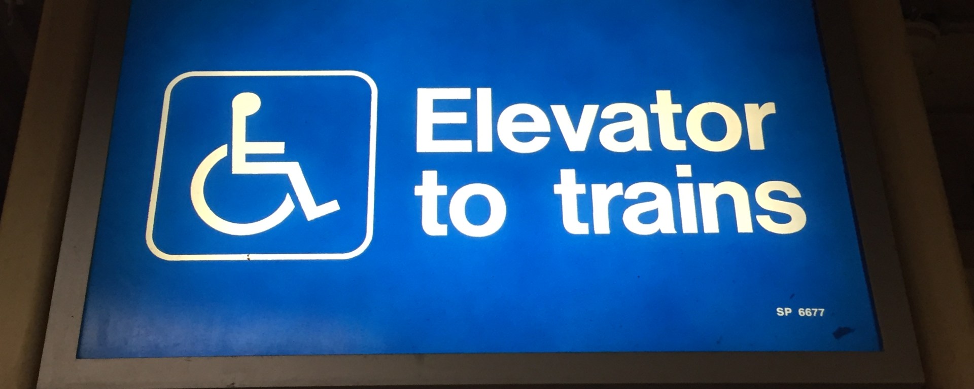 Accessible Subway Station Elevator