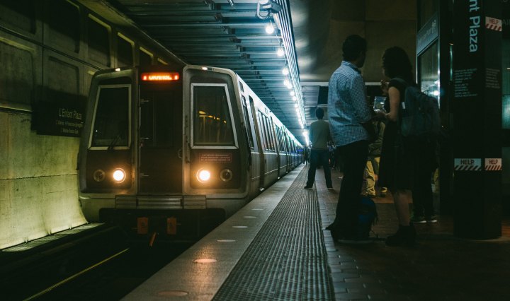 Washington DC Metro Station