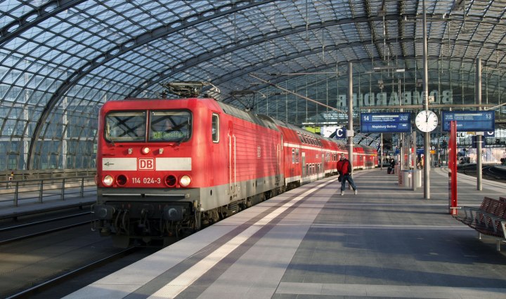 Berlin Hauptbahnhof Train Station