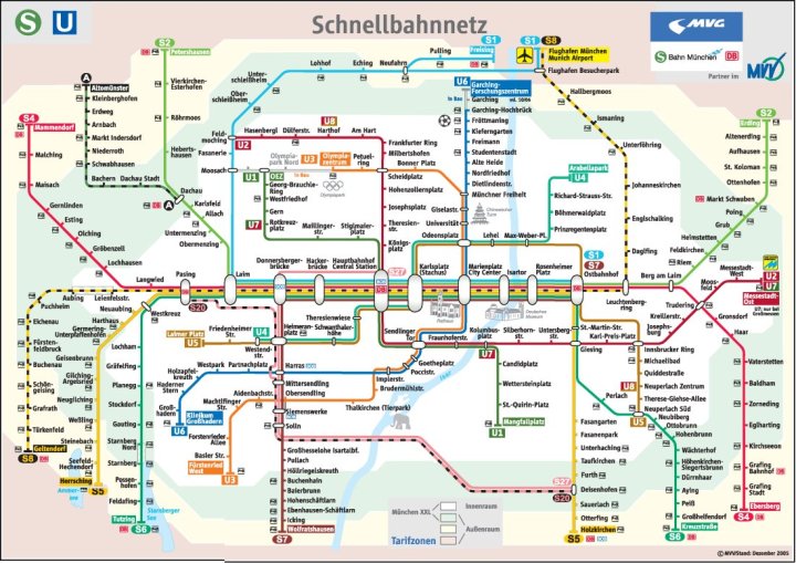Munich S-Bahn and U-Bahn