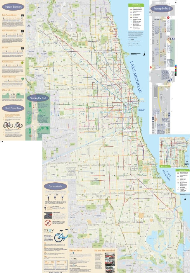 Chicago Bike Map